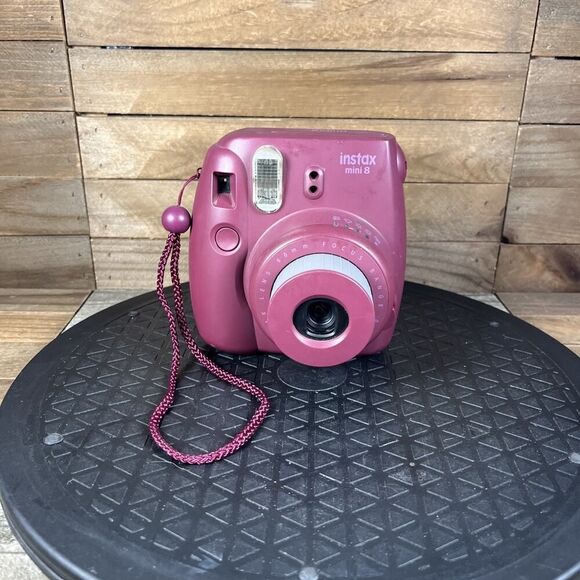 Fujifilm Instax Mini 8 Instant Film Camera (Pink) Tested And Working - Picture 1 of 2